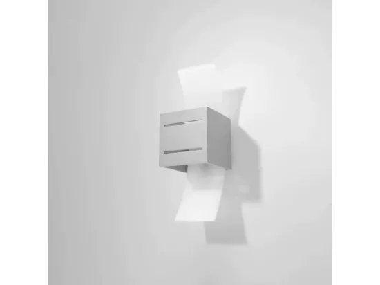 Sollux LORETO 1 lumière murale gris clair, G9