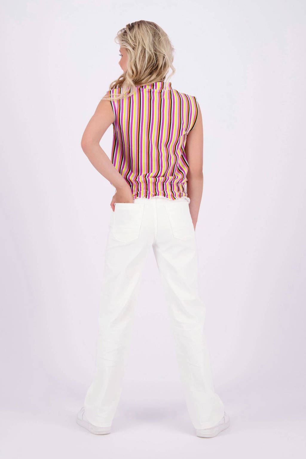 Raizzed wide leg jeans Mississippi white