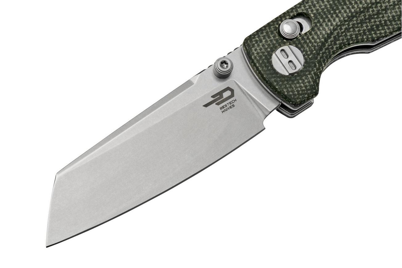 Bestech Slasher BG43A-1 Black Micarta, zakmes