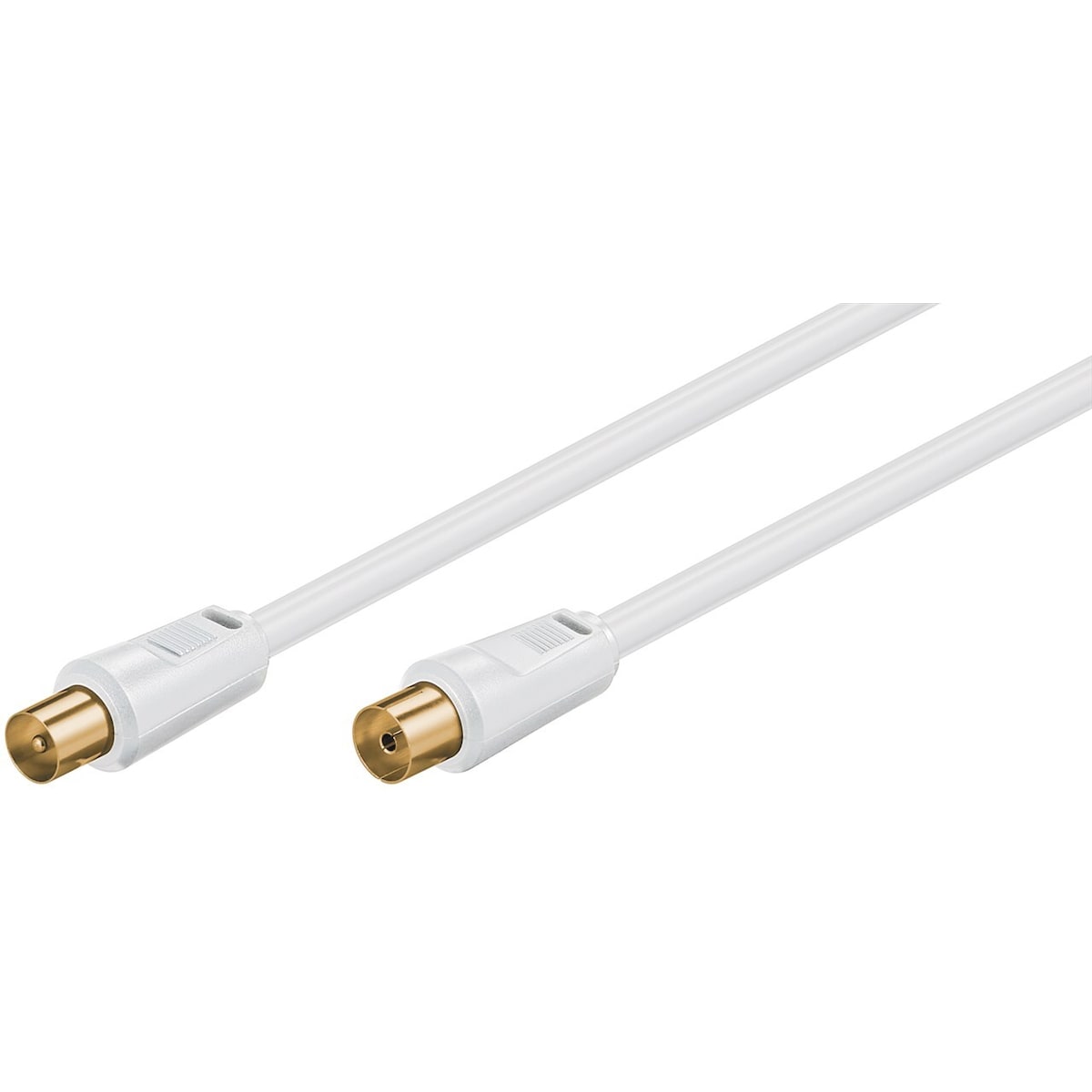Antennekabel (80 dB), 2x skjermet