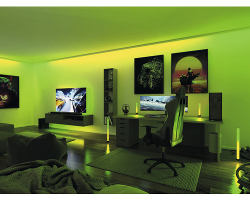 EntertainLED USB LED-strip TV-verlichting 55 inch 2 m 3,5 W 120 LED's RGB-kleurverandering + geheugenfunctie + afstandsbediening