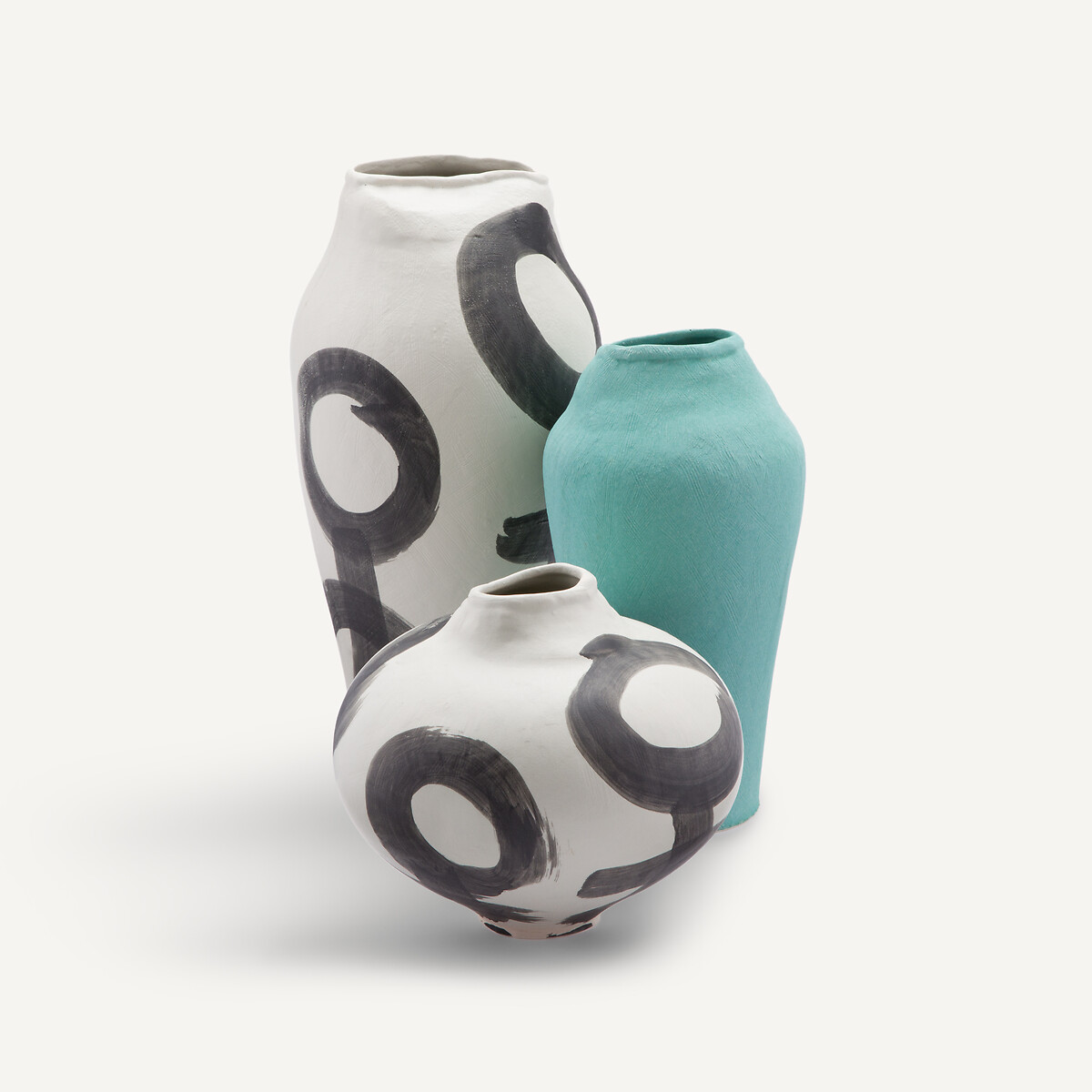 OTTO STUDIO PARA AM.PM<br>Vaso de cerâmica fosca, A36,5 cm, Pincel