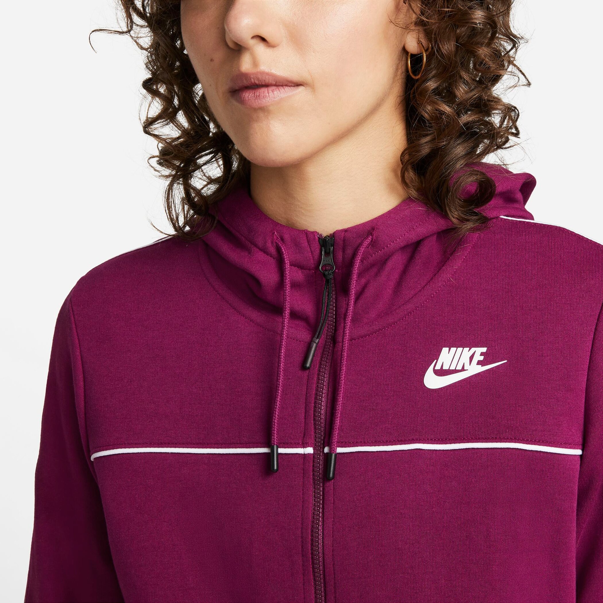 Nike W NSW Mlnm Ess Flc FZ Hd