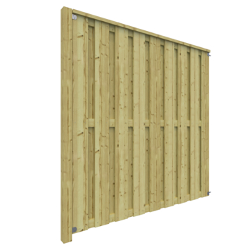 Schutting volgpakket Royal grenen hout 1,9 m lang