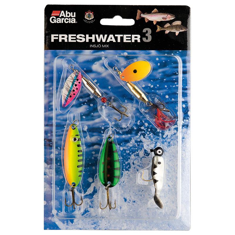 Kit Leurres Abu Garcia Freshwater Mix 3