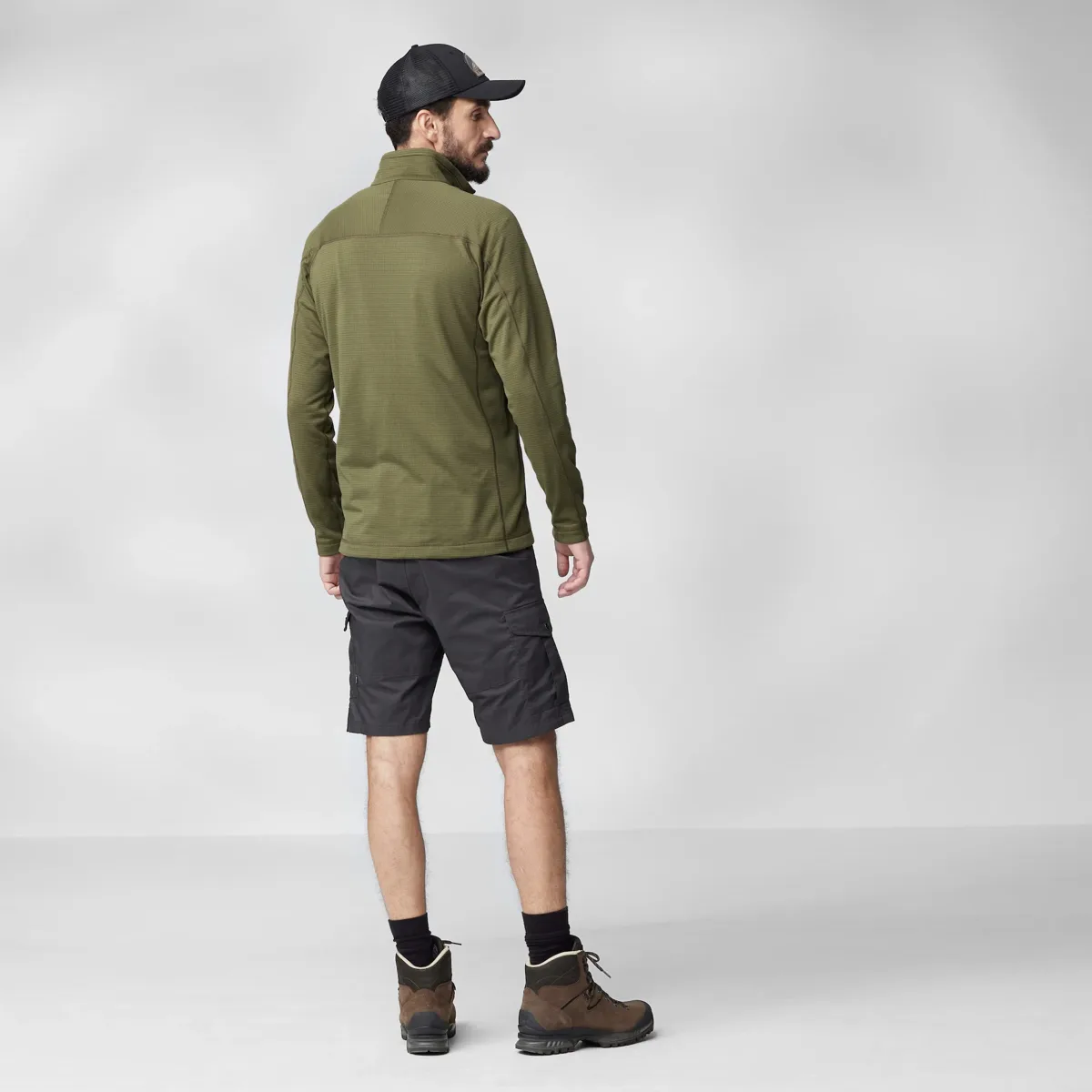 Fjällräven Men's Abisko Lite Fleece Jacket Black
