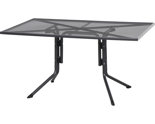 Eettafel Elda Siena Garden 140x90 cm antraciet