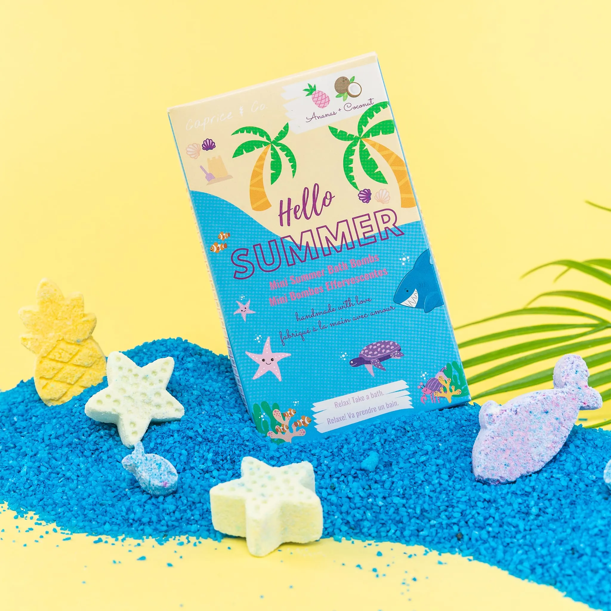 Caprice & Co Ensemble de Mini Bombes de Bain - Hello Summer