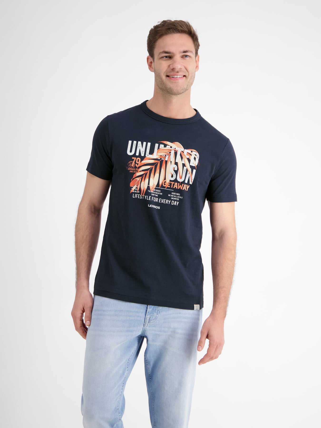 Herren T-Shirt mit Brustprint