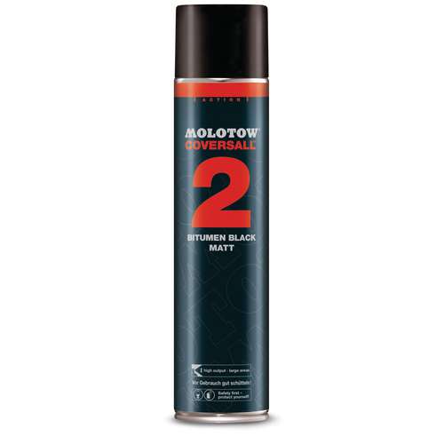 MOLOTOW™ COVERSALL 2 BITUMEN BLACK matt