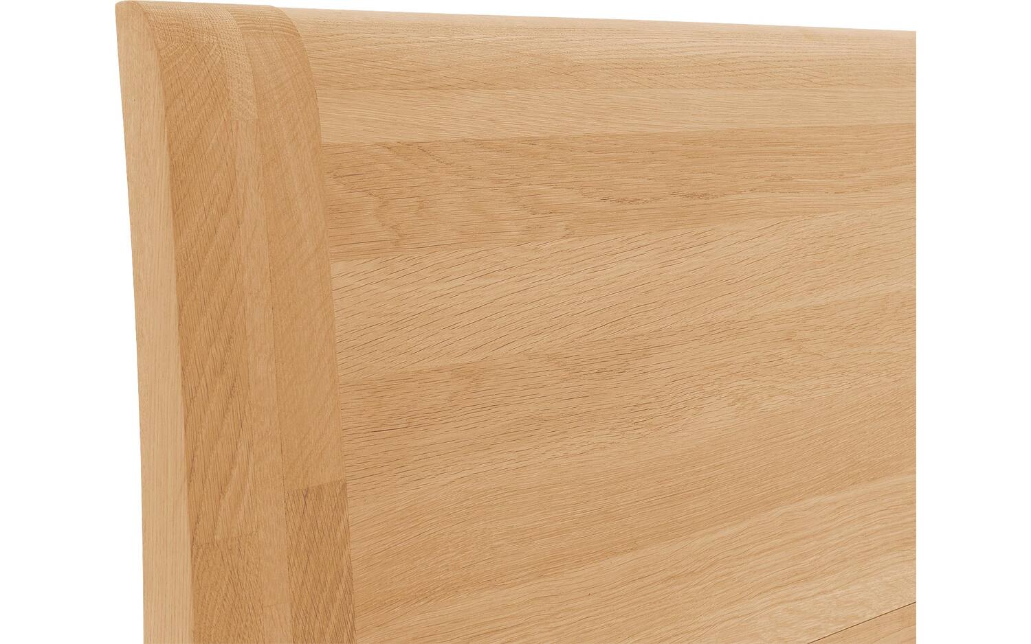 Goossens Bedframe Donna - 180 x 200 - Eiken soft touch lak blank -
