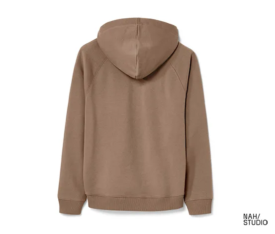 NAH/STUDIO Hoodie | nachhaltige Baumwolle, hazelnut