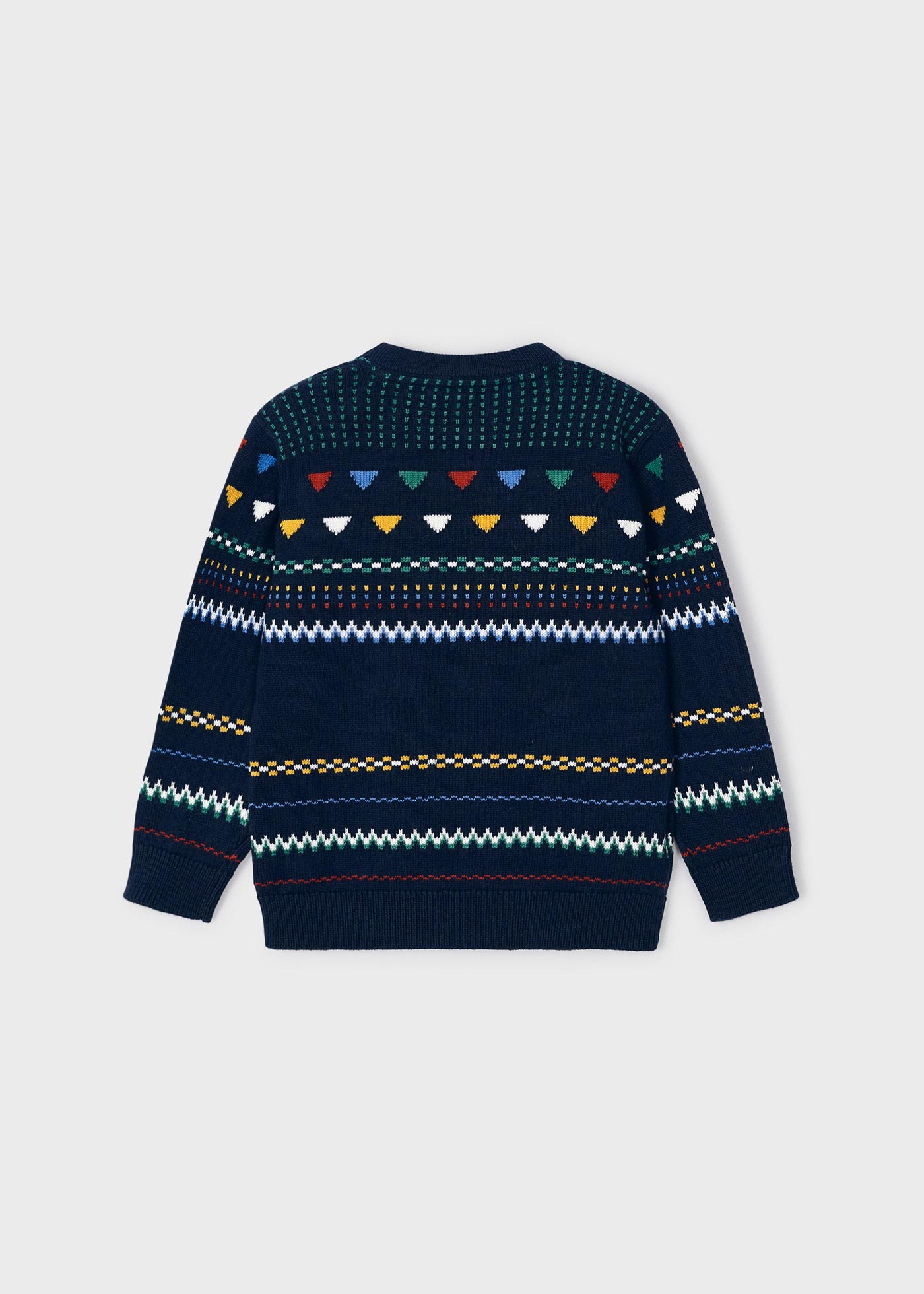 Suéter jacquard infantil