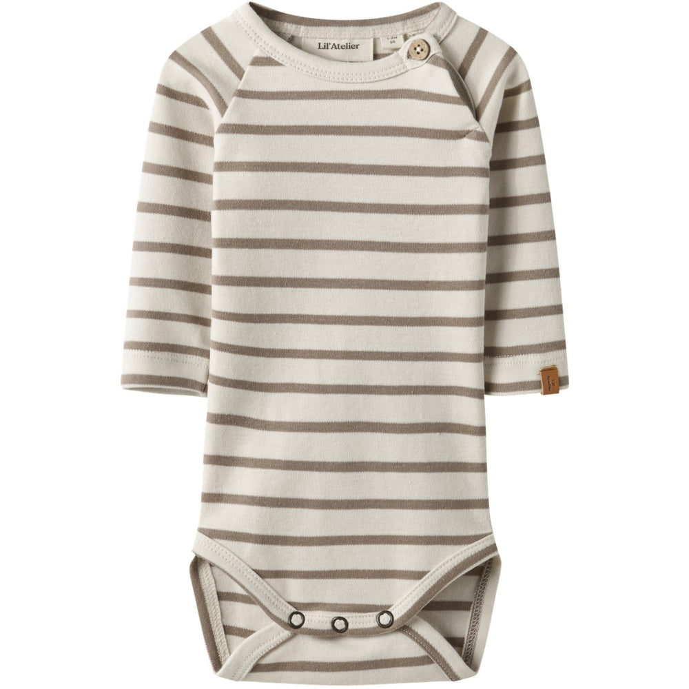 Køb Lil'Atelier Turtledove Sepia Tint Nbmlimia Ls Reg Body Lil
