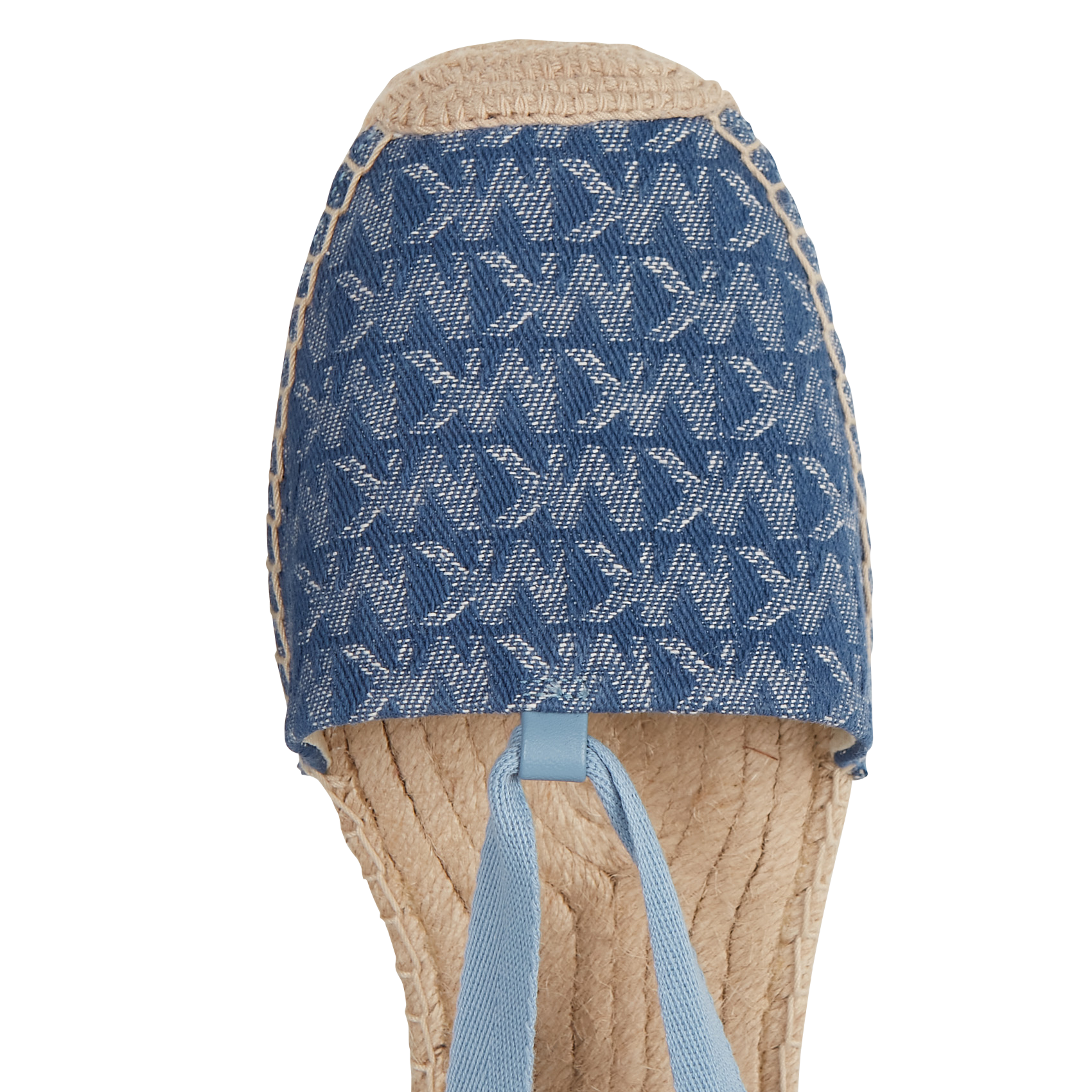 Espadrilles avec imprimé | Bleu