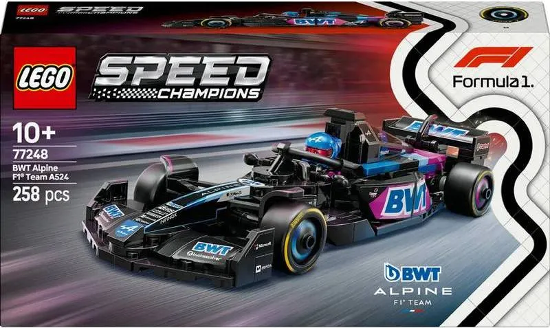 LEGO Speed Champions 77248 BWT Alpine F1 Team A524-racerbil