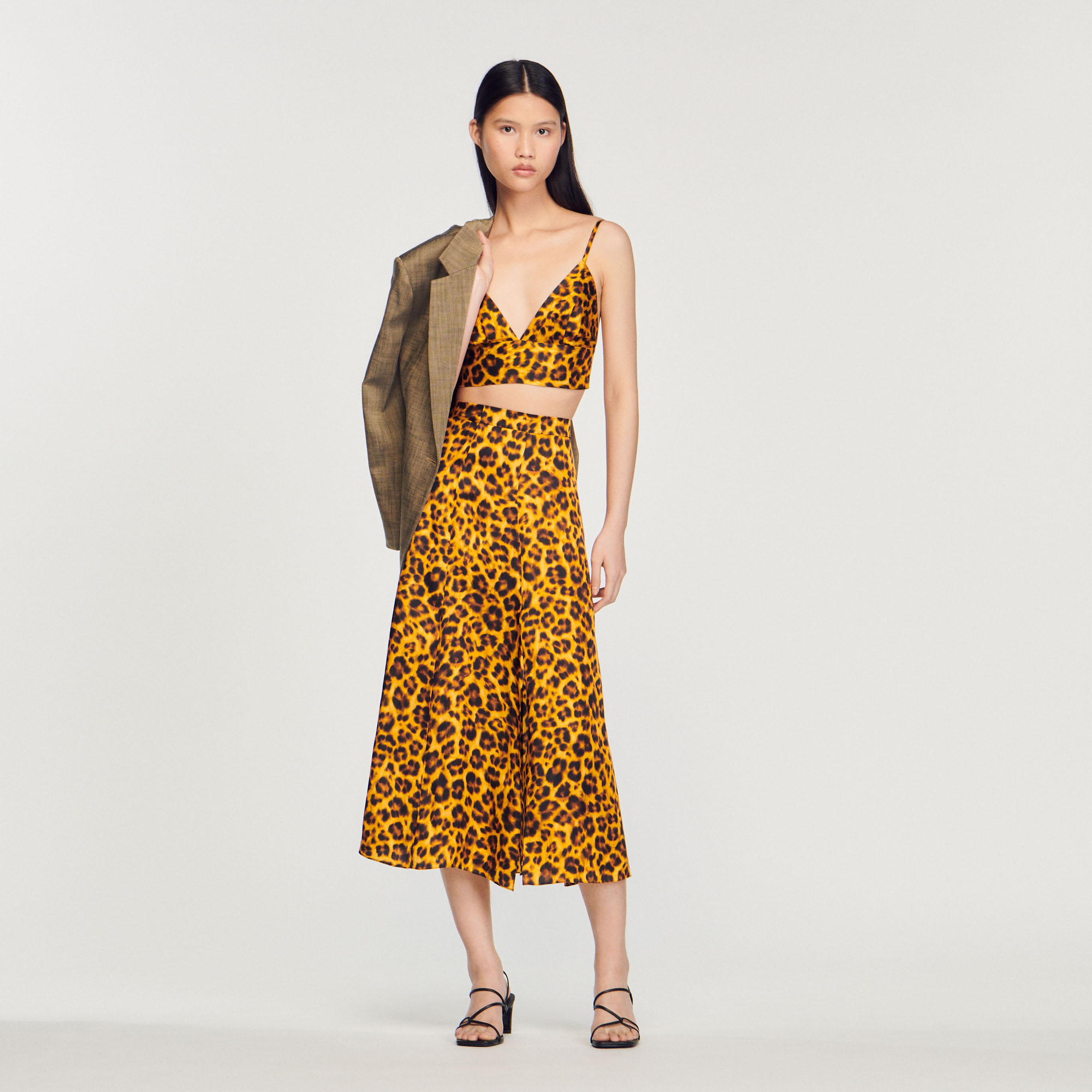 Jupe leopard