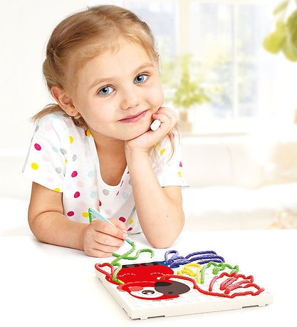 Quercetti Kreatives Spielset - Fanta Filo Zoo - Kreativspielzeug