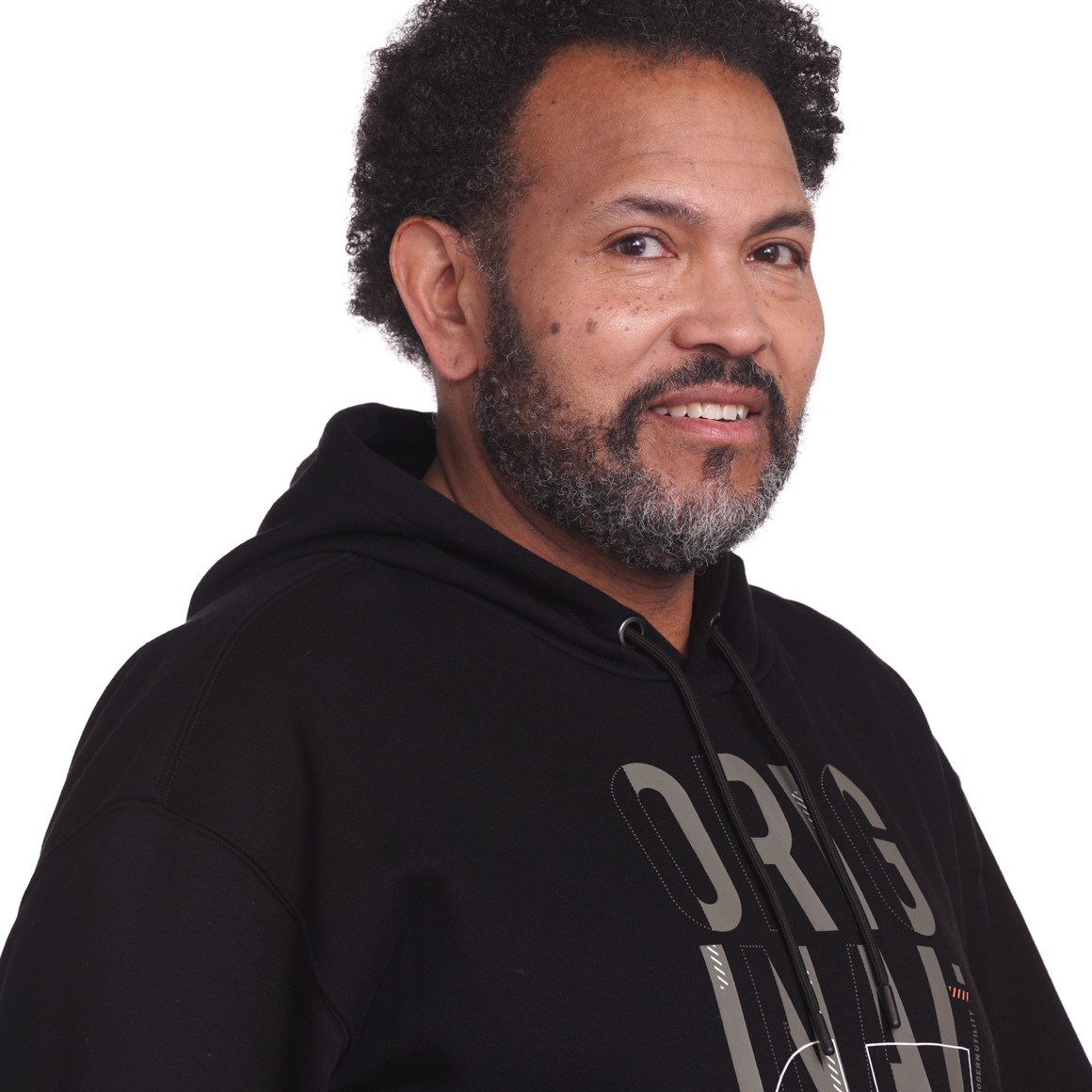 VanVaan Herren Sweat-Hoodie mit Print schwarz