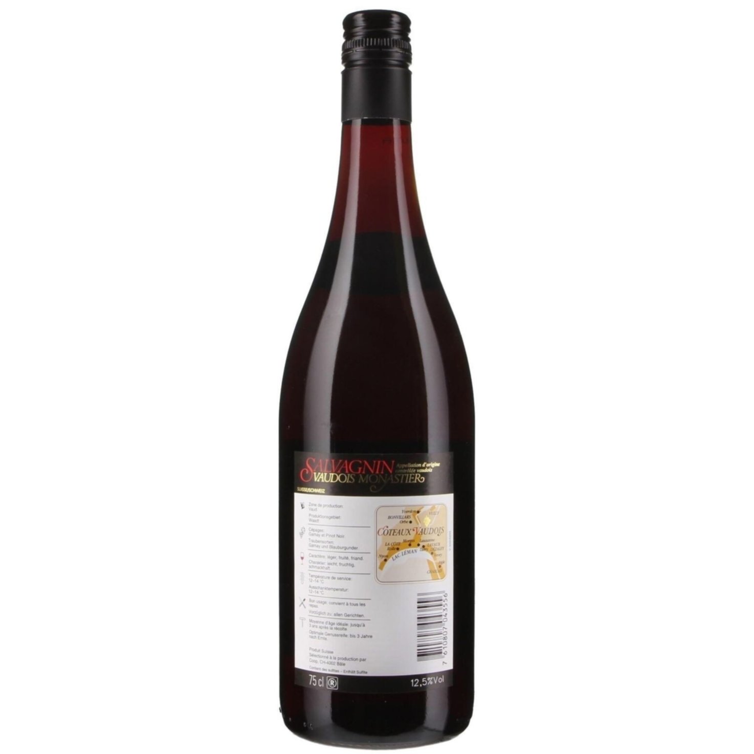 Vaudois AOC Salvagnin Vaudois Monastier -75cl