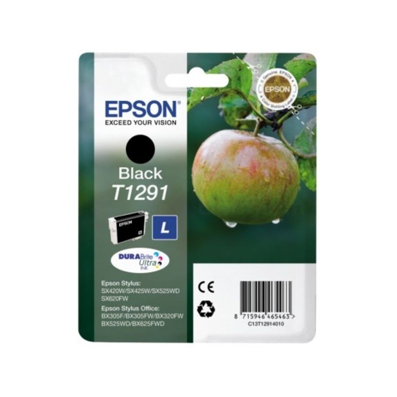 Epson T1291 Tintenpatrone, schwarz