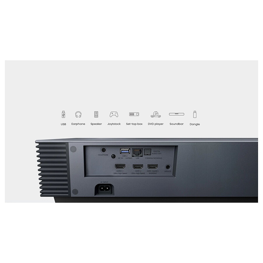 Hisense PX3-PRO - DLP Laser UHD 4K - 3000 Lumens