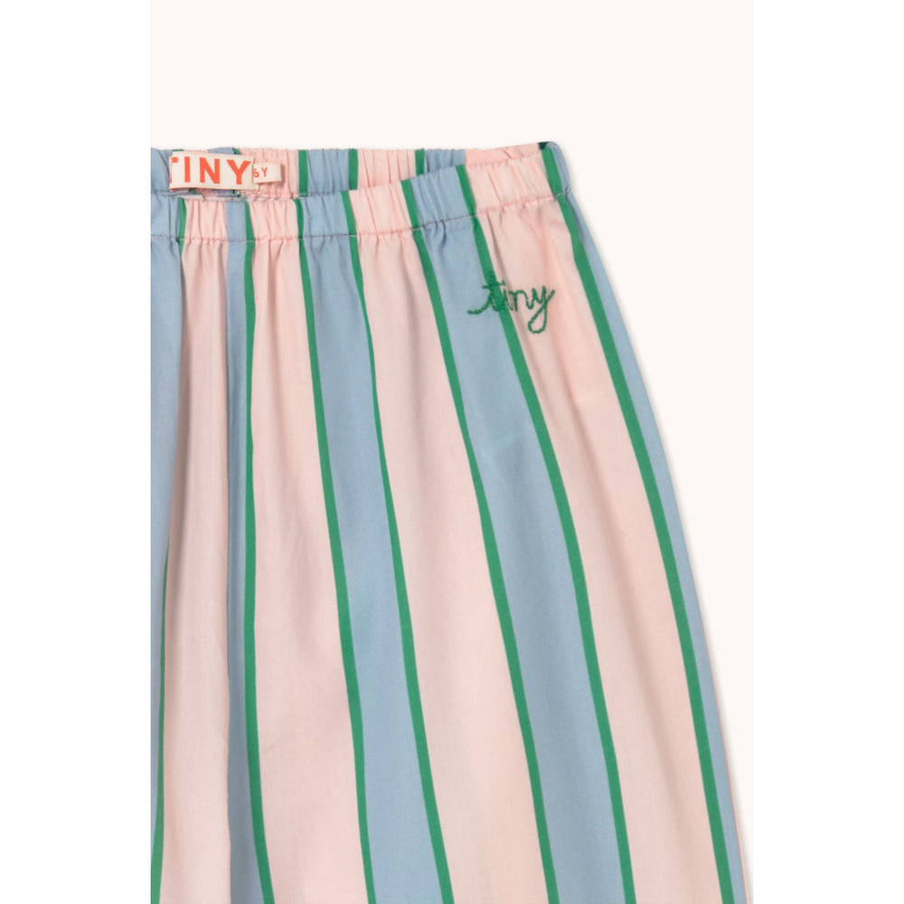 Køb TinyCottons Pastel Pink Retro Stripes Bows Pant
