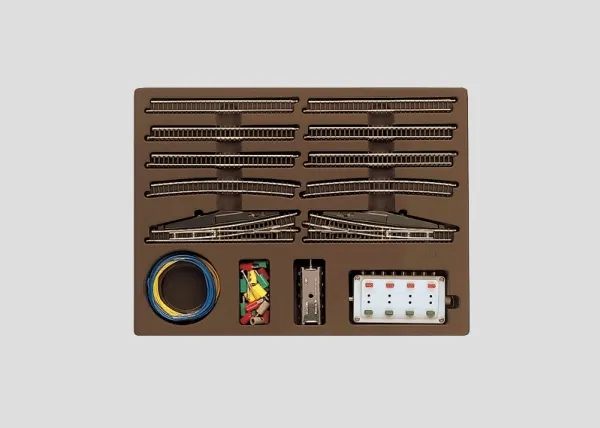 Märklin 8191, Jernbanemodel, Z (1:220), Dreng/Pige, 17 stk, 15 År, Brun