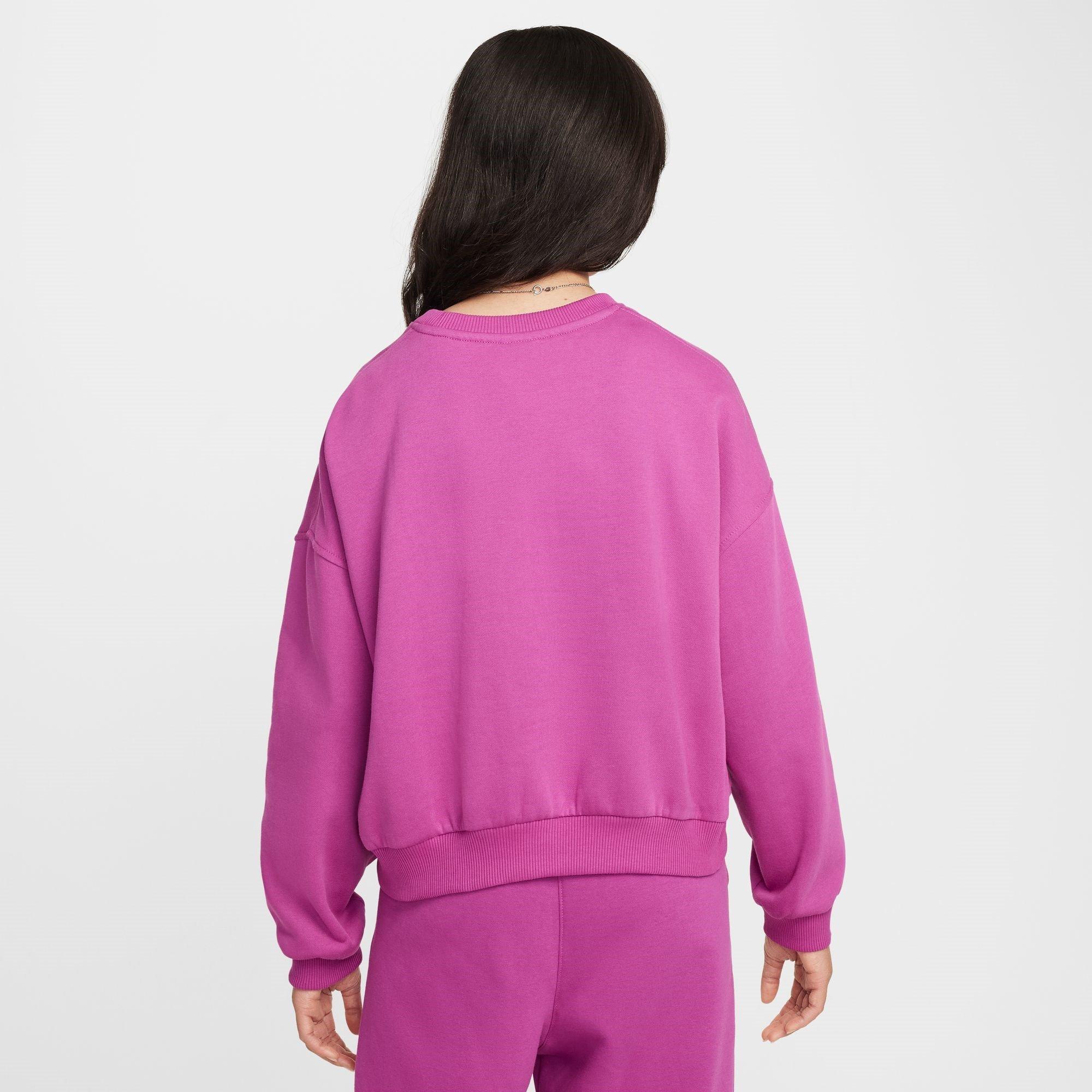 Nike Nike Sportswear Club Fleece Big Kids' (Girls') Boxy Crewneck Sweatshirt