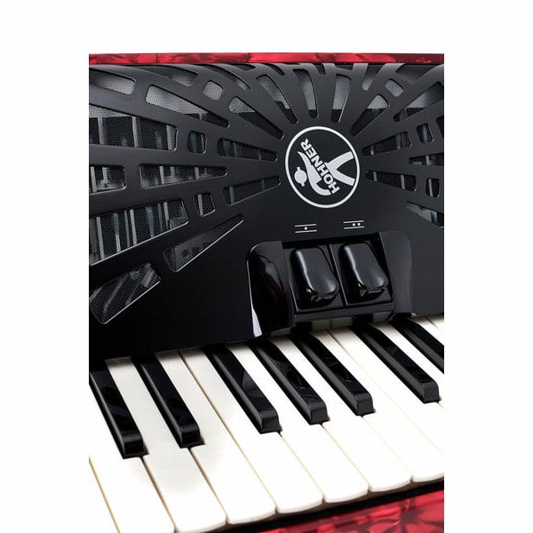 Hohner Bravo II 48 Red silent key