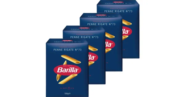 Barilla Penne Rigate Nr. 73 4x500g