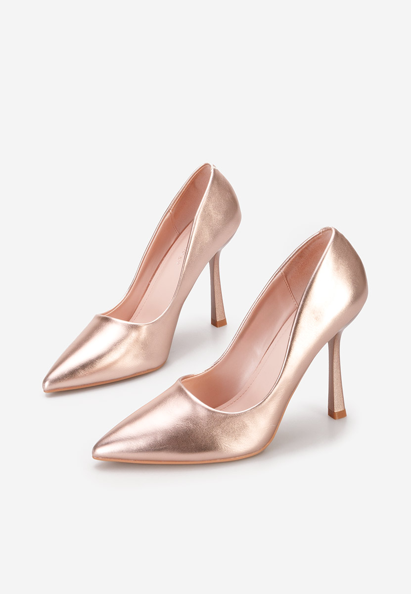 Chaussures stiletto champagne Avilaga V2