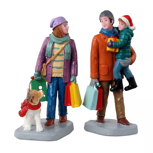 Personnages Lemax Achats pour les fêtes Ensemble