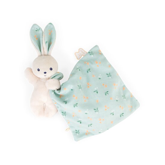 Doudou lapin Carré douceur   Bouquet d'agrumes        de               Kaloo