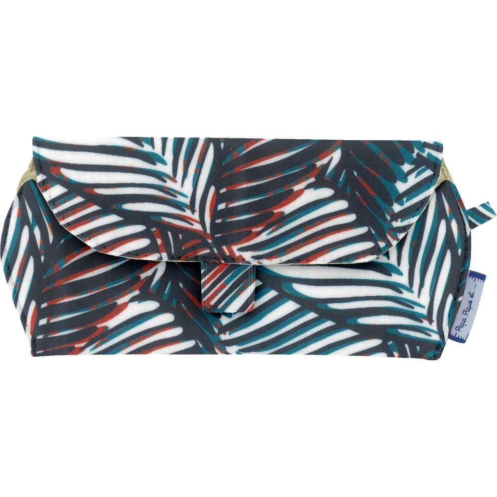 Etui À Lunettes Feuillage Marine