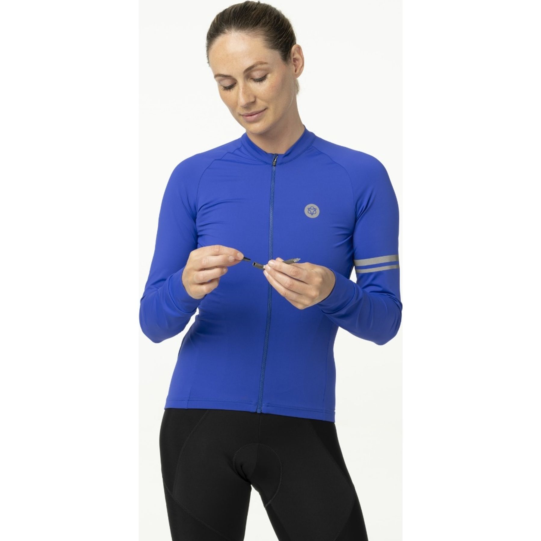 AGU Solid Perfomance Lange Mouwen Fietsshirt Dames