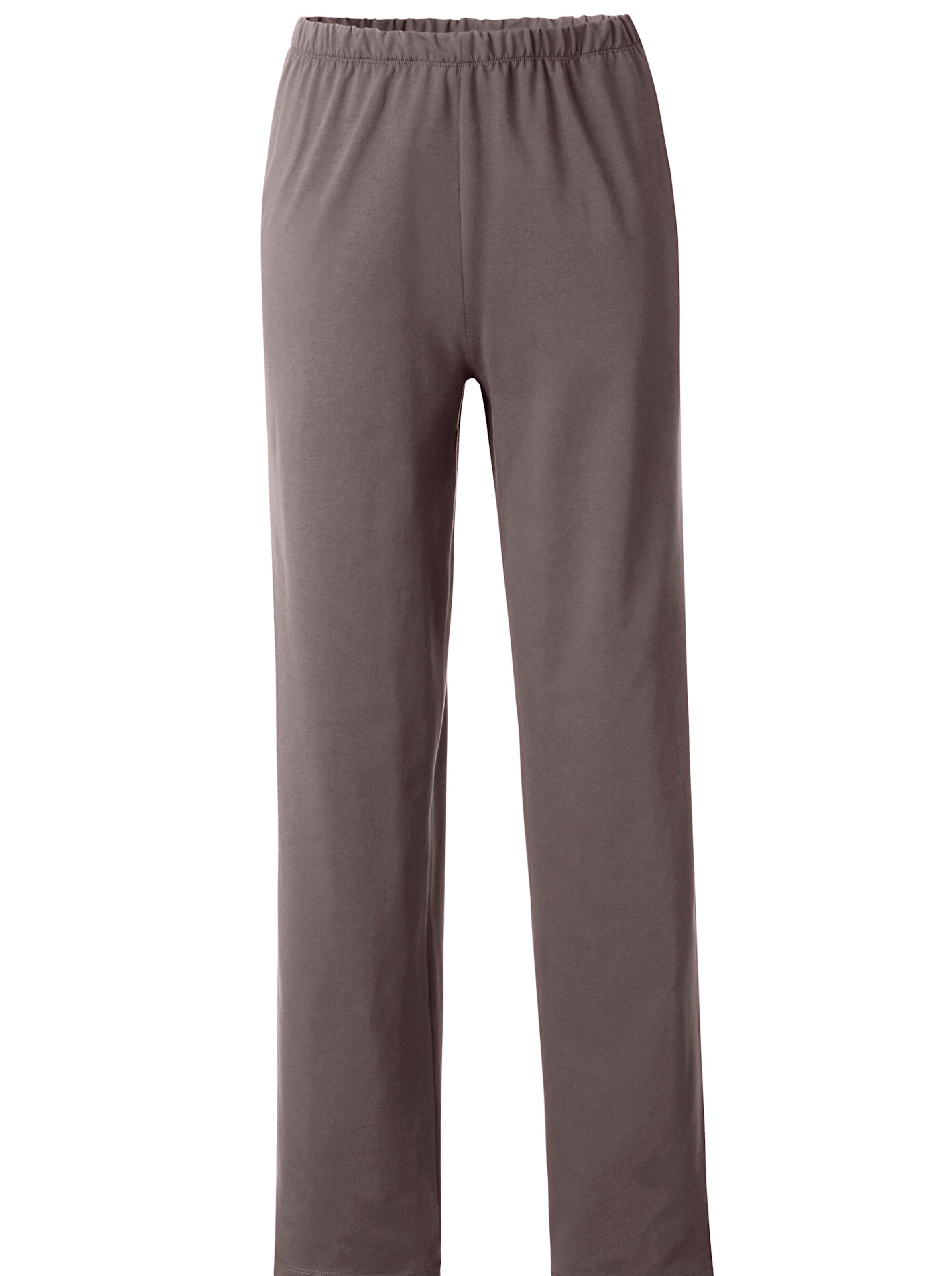 feel good Hosen in petrol + taupe