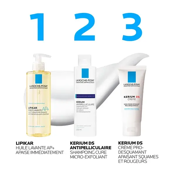La Roche Posay Kerium Shampoo Anticaspa para Caspa Persistente 200ml