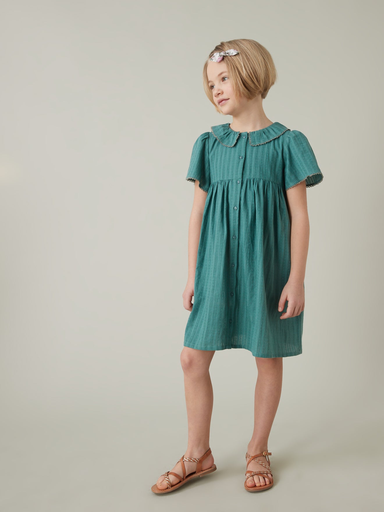 Robe Fille tissu fantaisie