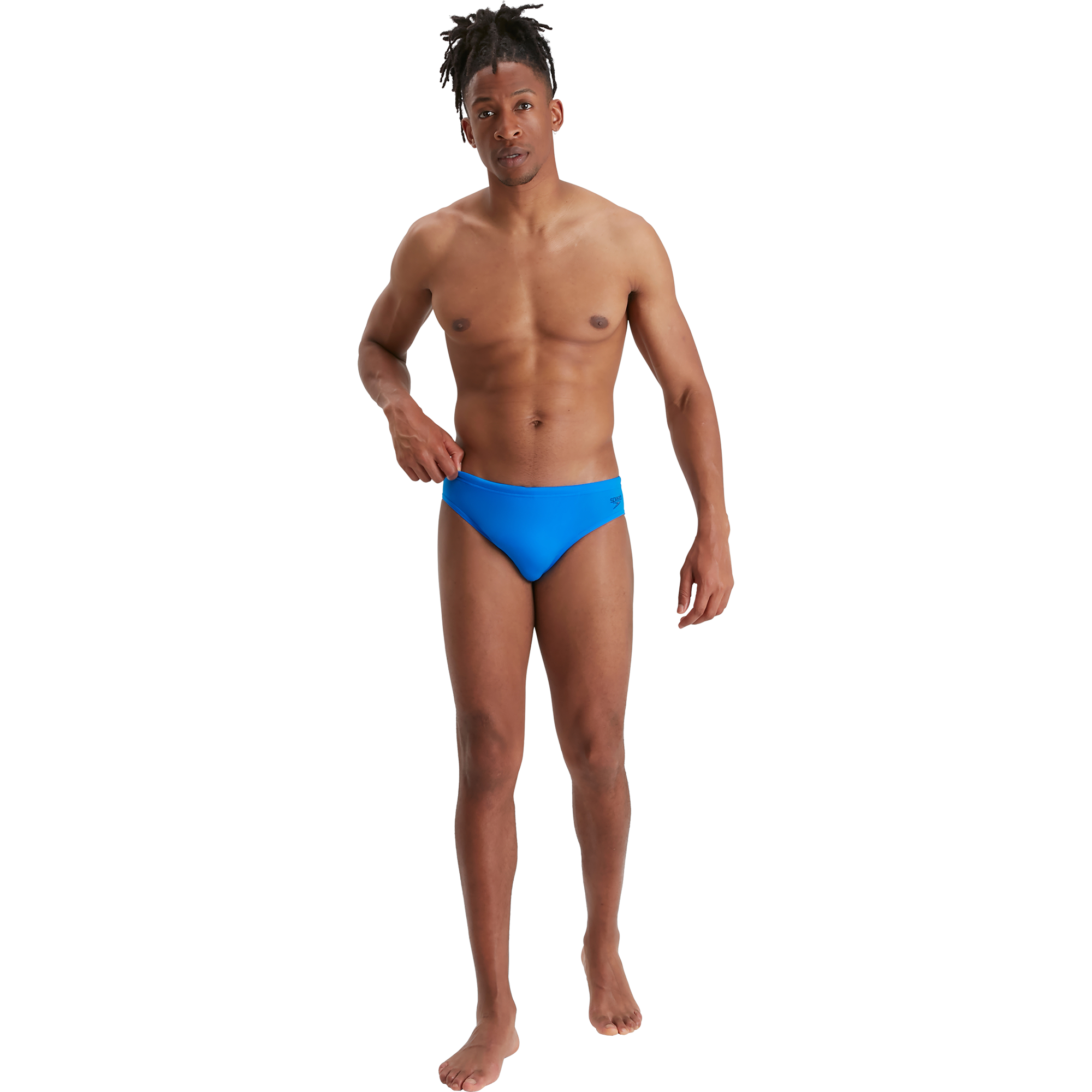 Speedo Endurance + 7cm Brief Badehose Herren blau