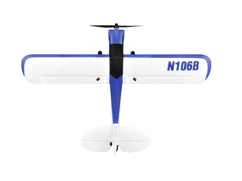 TOP-RC Trainer Mini Cub 450 mm, Blau, RTF Kleines 4-Kanal RC-Flugzeug mit Gyro