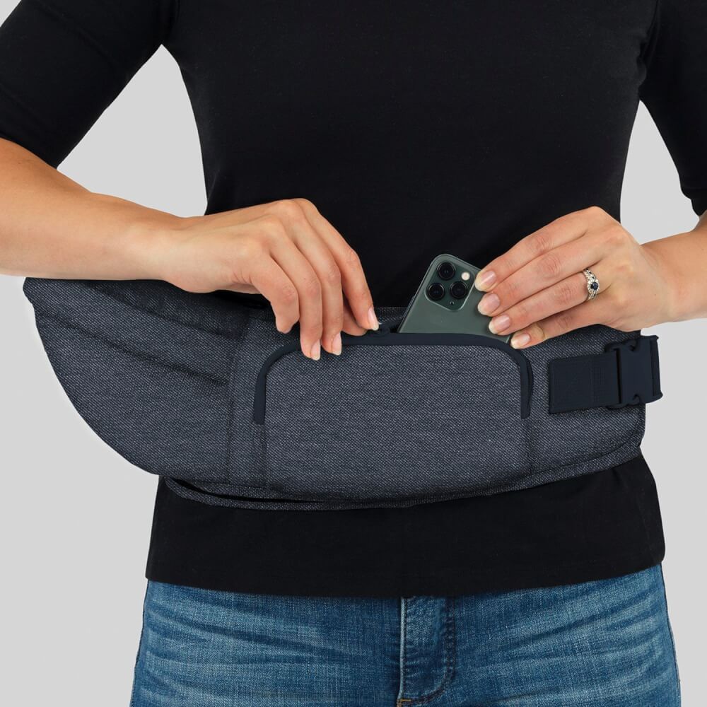 Babytrage Hip Seat Denim