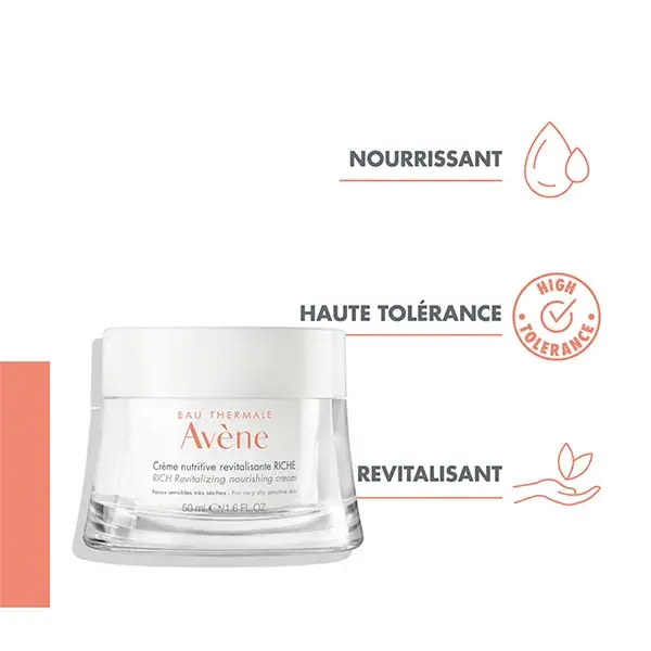 Creme Nutritivo Revitalizante Rico Avène 50ml