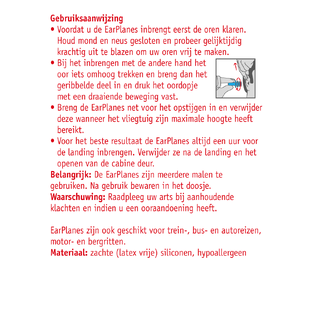 Otalgan Earplanes Oordopjes 1PR