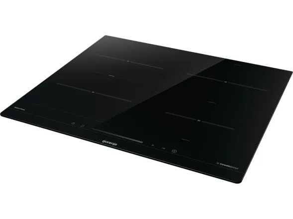 Gorenje ISC645BSC, Sort, Indbygget, 59 cm, Zone induktionskogeplade, Glas, 4 zone(s)