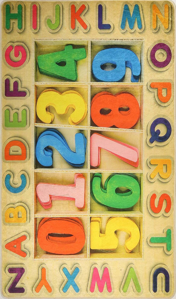 Mani Textile TPS_ALPHA_NUMBER00 - Tapis Enfant ALPHA Number