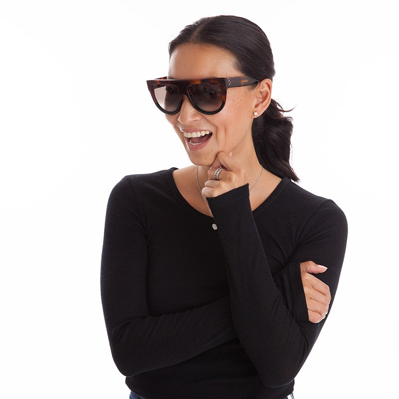 Women Langarmshirt Merino TORTIN Black