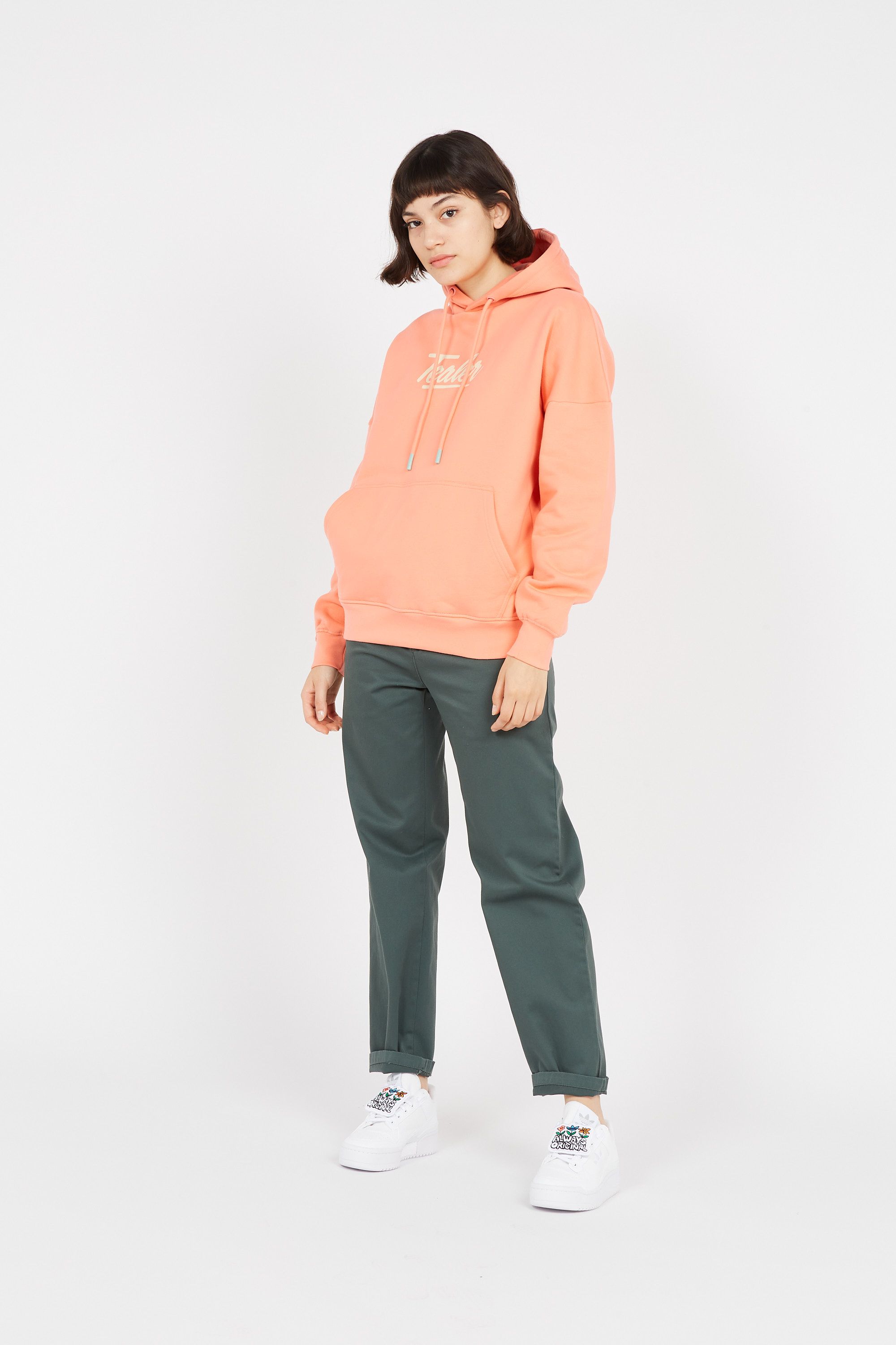 TEALER Hoodie  HD BASIC LOGO Rose