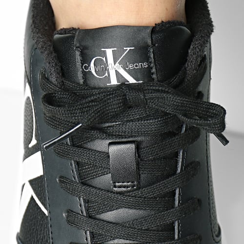 Baskets Casual Cuspole Leather 0573 Black White