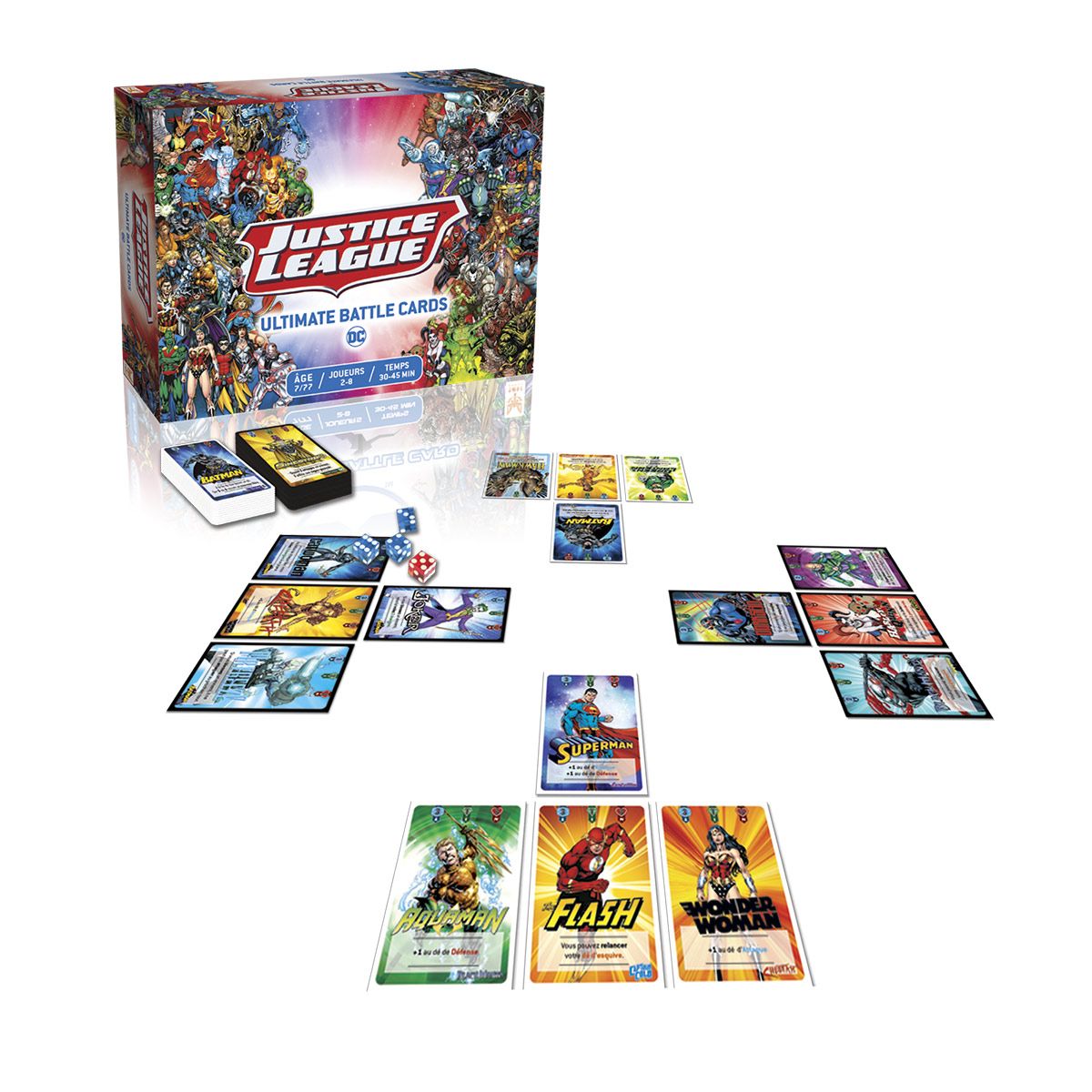 JUSTICE LEAGUE Ultimate Battle Cards
